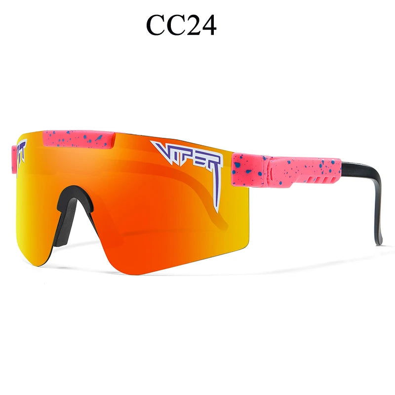 Sport Sunglasses Men NEW Style UV400 Male Eyeglasses Pit Viper Female Sun Glasses Windproof Goggles Women Fashion Eyewear - Slobuy
