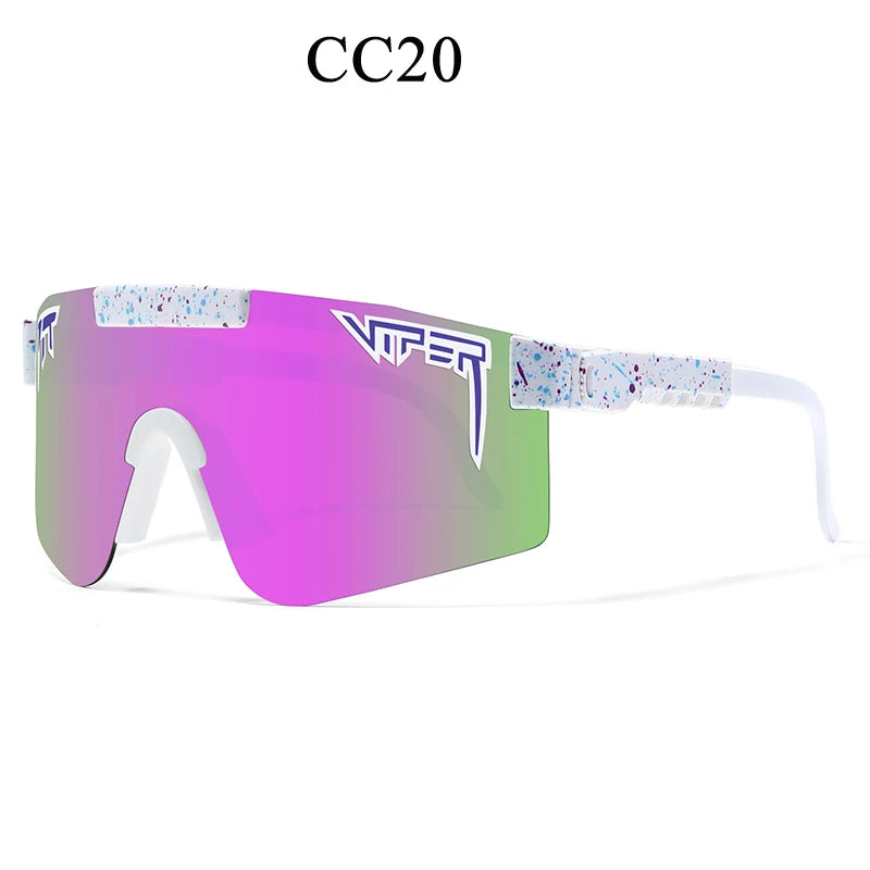 Sport Sunglasses Men NEW Style UV400 Male Eyeglasses Pit Viper Female Sun Glasses Windproof Goggles Women Fashion Eyewear - Slobuy