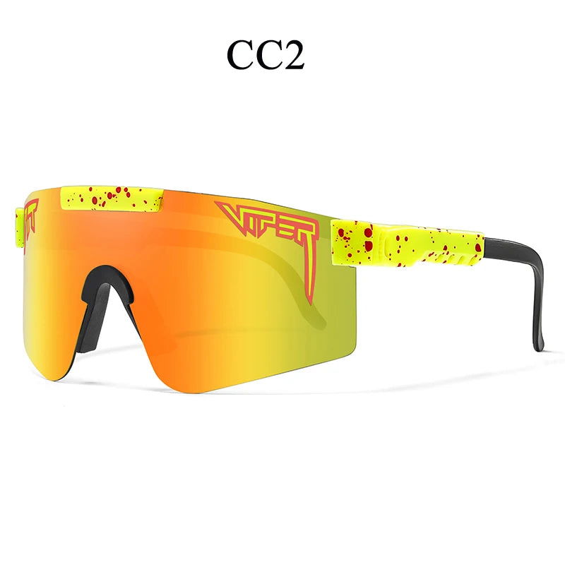 Sport Sunglasses Men NEW Style UV400 Male Eyeglasses Pit Viper Female Sun Glasses Windproof Goggles Women Fashion Eyewear - Slobuy