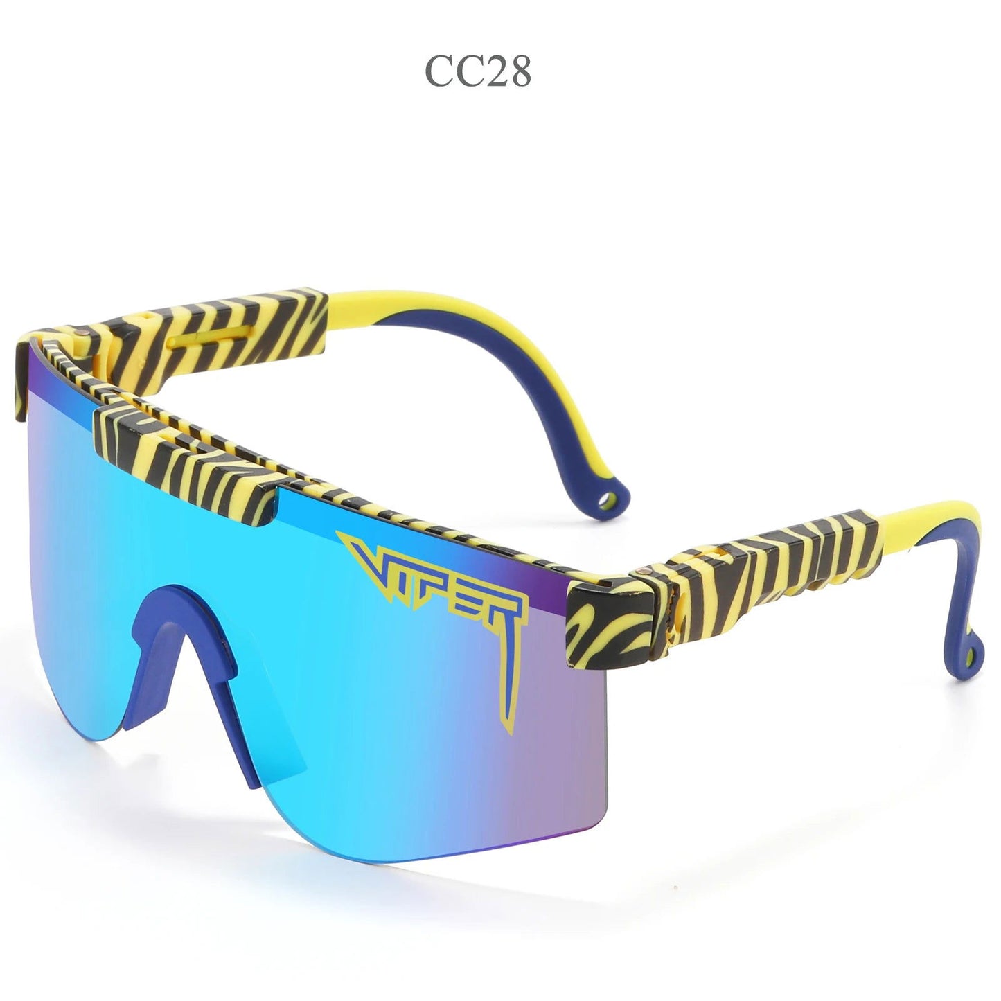 Sport Sunglasses Men NEW Style UV400 Male Eyeglasses Pit Viper Female Sun Glasses Windproof Goggles Women Fashion Eyewear - Slobuy