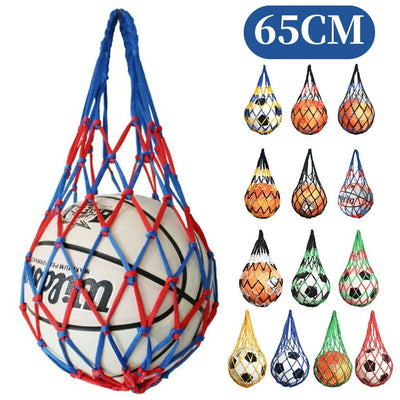 Sports Ball Holder Youth Football Self Trainer Football Net Bag for Carrying Basketball Volleyball Soccer Football Accessories - Slobuy