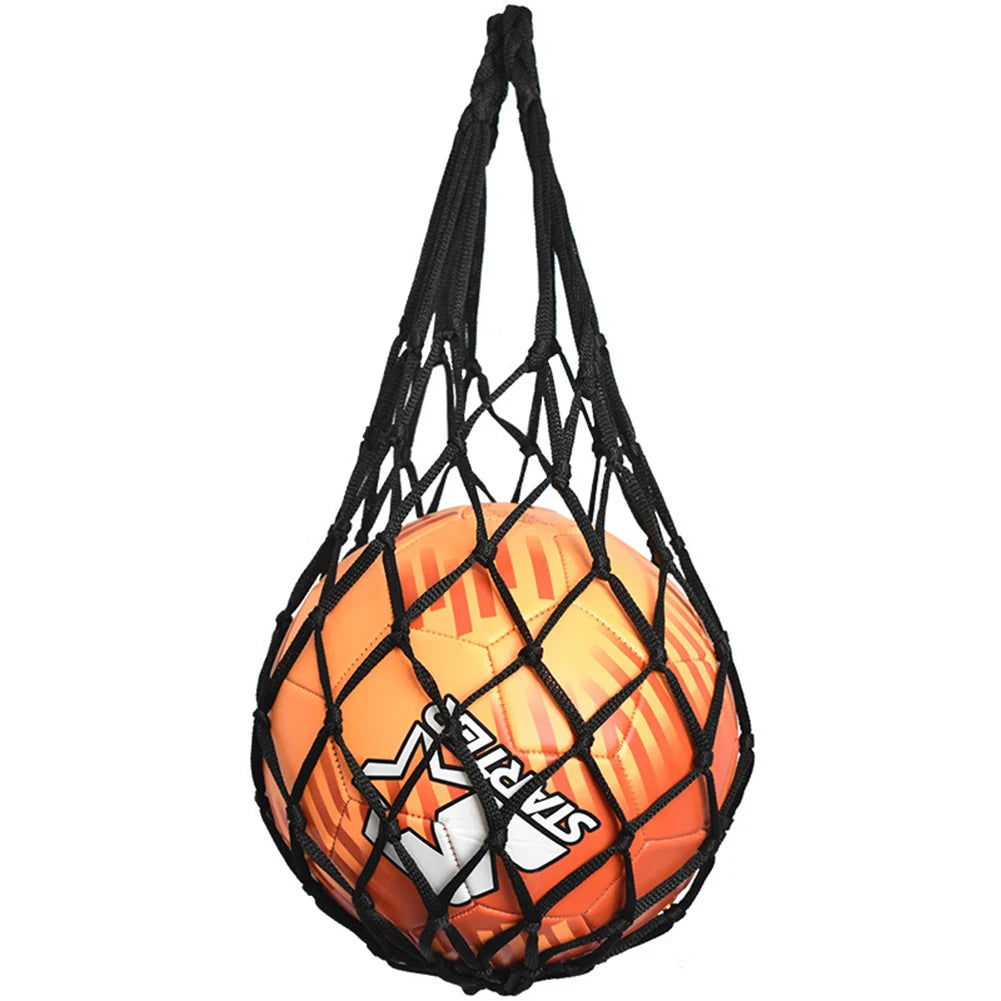 Sports Ball Holder Youth Football Self Trainer Football Net Bag for Carrying Basketball Volleyball Soccer Football Accessories - Slobuy