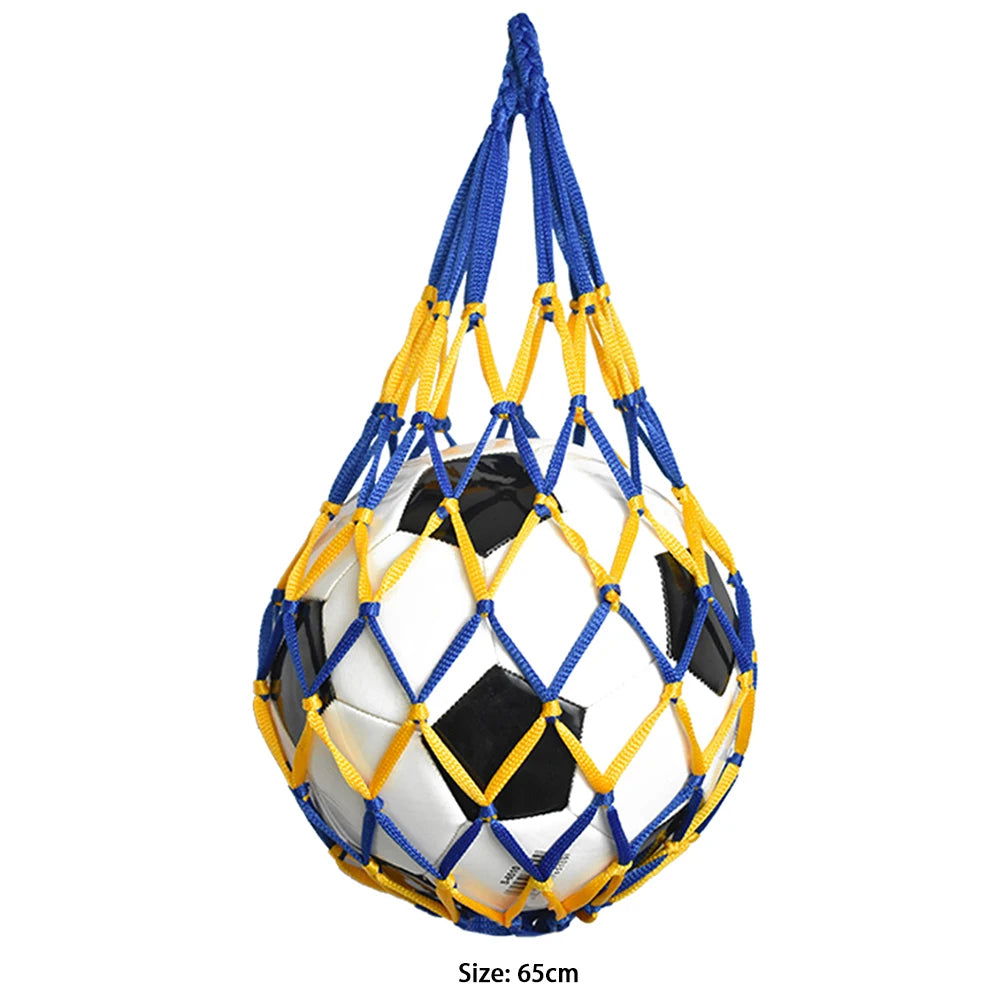 Sports Ball Holder Youth Football Self Trainer Football Net Bag for Carrying Basketball Volleyball Soccer Football Accessories - Slobuy