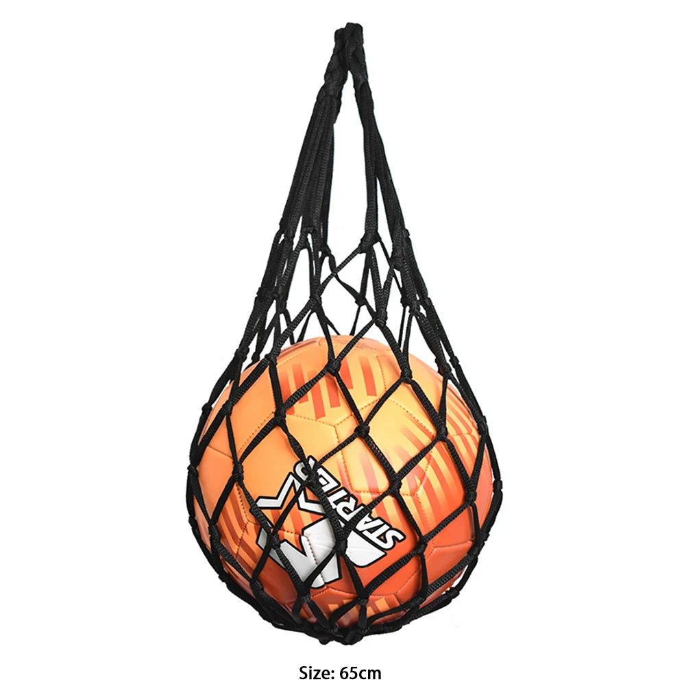 Sports Ball Holder Youth Football Self Trainer Football Net Bag for Carrying Basketball Volleyball Soccer Football Accessories - Slobuy