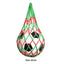 Sports Ball Holder Youth Football Self Trainer Football Net Bag for Carrying Basketball Volleyball Soccer Football Accessories - Slobuy