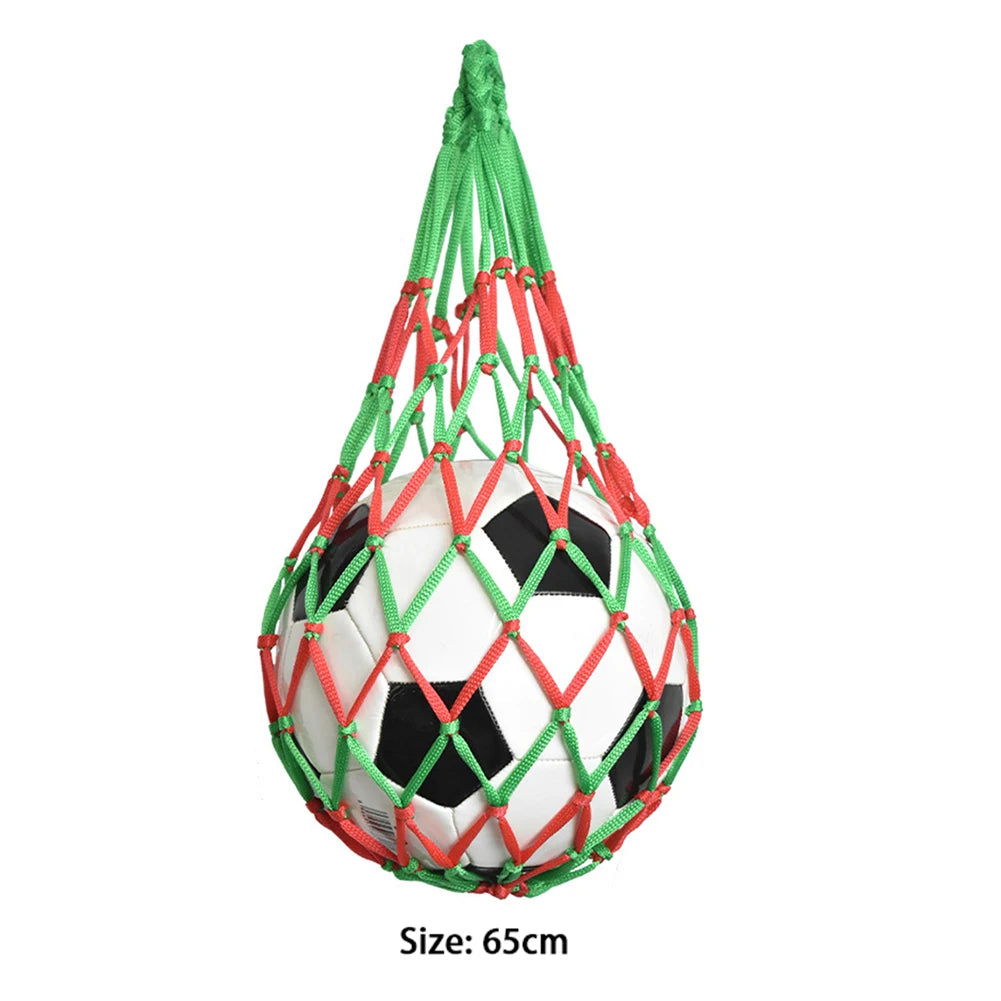 Sports Ball Holder Youth Football Self Trainer Football Net Bag for Carrying Basketball Volleyball Soccer Football Accessories - Slobuy