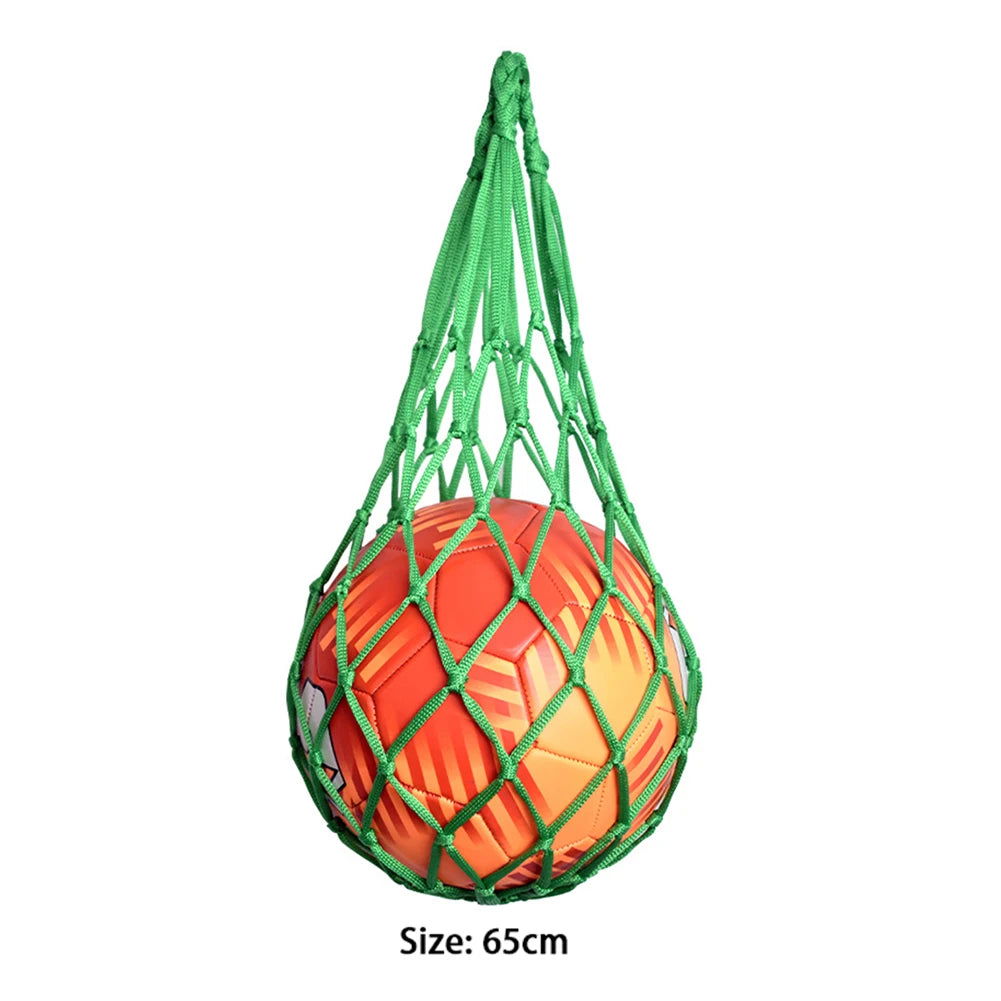 Sports Ball Holder Youth Football Self Trainer Football Net Bag for Carrying Basketball Volleyball Soccer Football Accessories - Slobuy