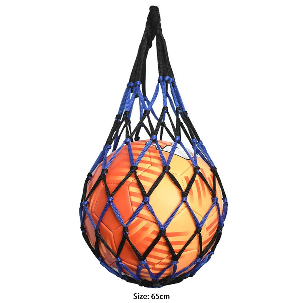 Sports Ball Holder Youth Football Self Trainer Football Net Bag for Carrying Basketball Volleyball Soccer Football Accessories - Slobuy