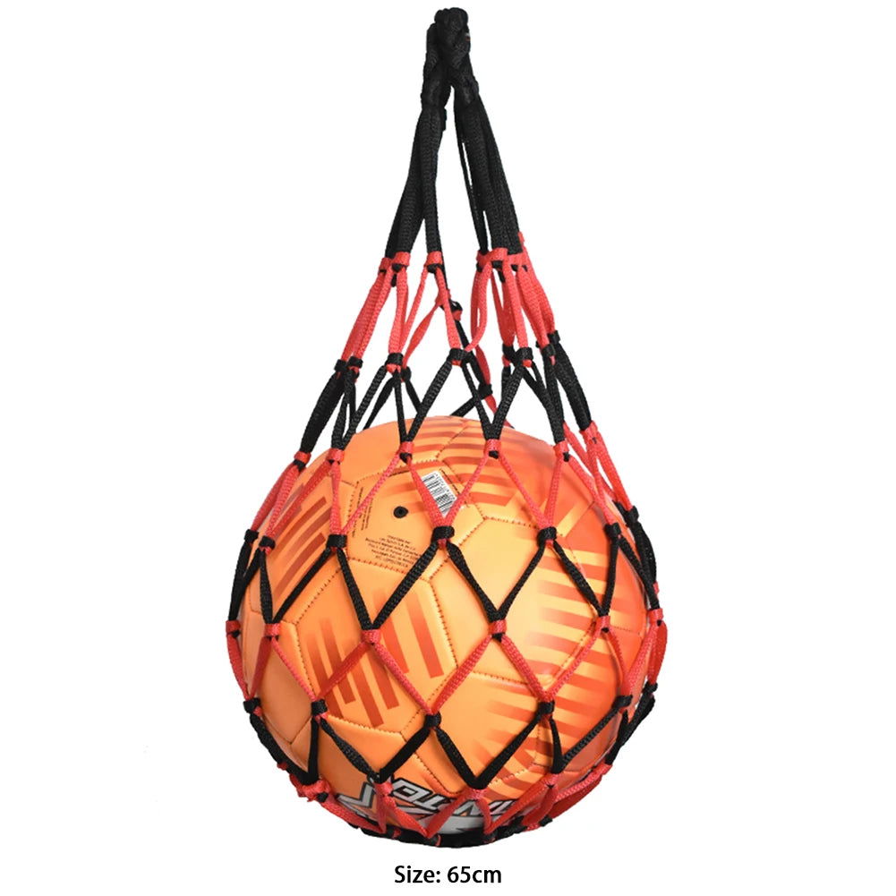 Sports Ball Holder Youth Football Self Trainer Football Net Bag for Carrying Basketball Volleyball Soccer Football Accessories - Slobuy