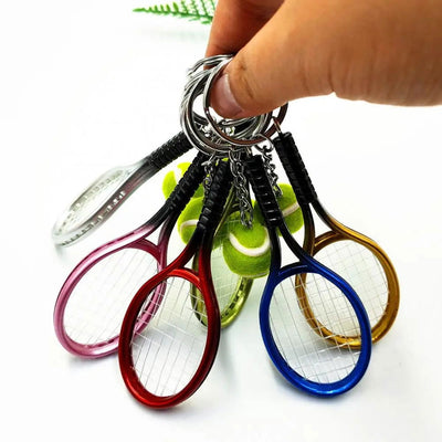 Sports Keychain Table Tennis Pendants Pingpong Bat Ball Baseball Bat Gloves Racket Key Chain Car Key Chain Decor Fans Keyring - Slobuy