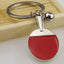 Sports Keychain Table Tennis Pendants Pingpong Bat Ball Baseball Bat Gloves Racket Key Chain Car Key Chain Decor Fans Keyring - Slobuy
