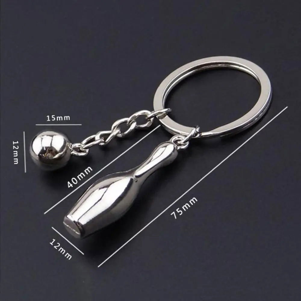 Sports Keychain Table Tennis Pendants Pingpong Bat Ball Baseball Bat Gloves Racket Key Chain Car Key Chain Decor Fans Keyring - Slobuy