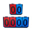 Sports Scoreboard Manual Score Flip Cards Lightweight Score Counter for Baseball Coaches Tennis Ball Basketball Football - Slobuy