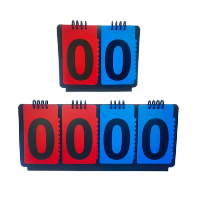 Sports Scoreboard Manual Score Flip Cards Lightweight Score Counter for Baseball Coaches Tennis Ball Basketball Football - Slobuy