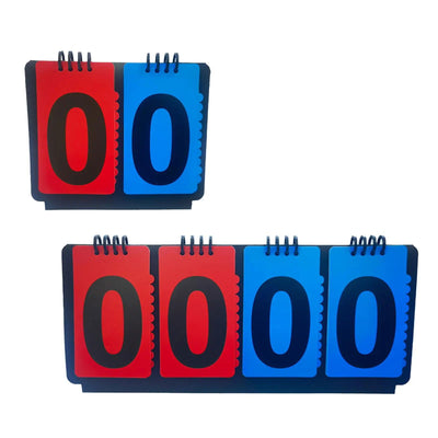 Sports Scoreboard Manual Score Flip Cards Lightweight Score Counter for Baseball Coaches Tennis Ball Basketball Football - Slobuy
