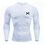 Sports Top Quick Dry Men's Compression Shirt Long Sleeve Second Skin Gym Workout Short Fitness Running T-Shirt Men Wear - Slobuy