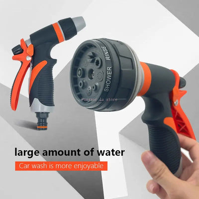 Spray Lawn Watering Multi-Function Car Wash High Pressure Durable Hand-Held Tools Hose Sprinkle Nozzle Garden - Slobuy