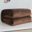 Spring Winter Winter Flannel Blanket Fluffy Warm Soft Sofa Cover Bedspread Solid Blue Black Coral Fleece Plush Blankets For Beds - Slobuy