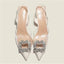 Spring and Autumn Fashion New Sexy Banquet Comfortable Crystal Transparent Solid Color Pointed Toe Women's High Heels - Slobuy