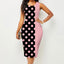 Spring and Summer New Fashion Women's Sleeveless Wrapped Hip Print Dress Women's Clothing - Slobuy