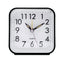 Square Analog Display Home Decor Bedroom Night Light Alarm Clock Daily Non Ticking Battery Operated Alarm Clock Small Night Lamp - Slobuy