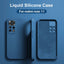 Square Liquid Silicone Phone Case For Xiaomi Redmi Note 10 12C 11 10S 11S 9 11i 12 10T 11T Poco F3 X3 M4 Pro Lite 5G Nfc Cover - Slobuy
