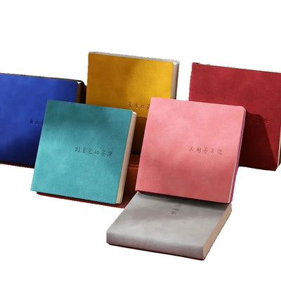 Square Notebook And Journal Mini Notepad Diary Agenda Planner Lined/Grid/Blank Writing Paper For Back To School Office Supplies - Slobuy