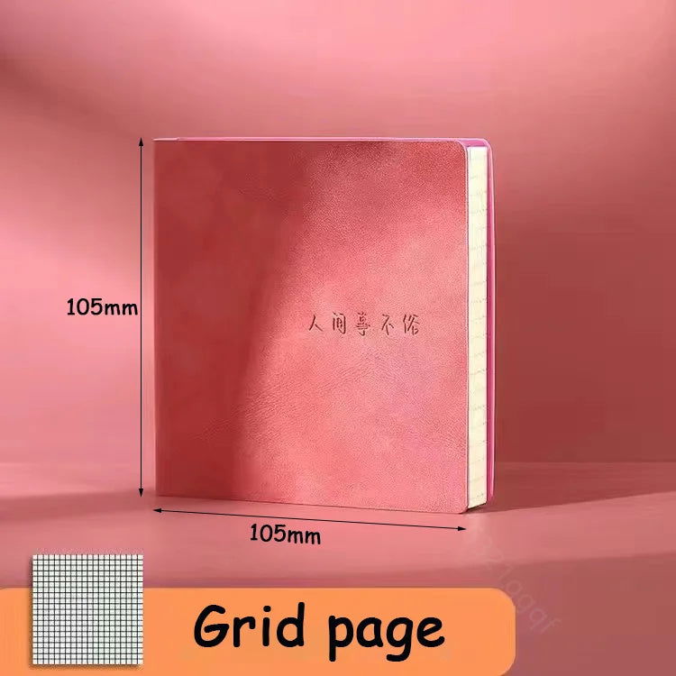 Square Notebook And Journal Mini Notepad Diary Agenda Planner Lined/Grid/Blank Writing Paper For Back To School Office Supplies - Slobuy