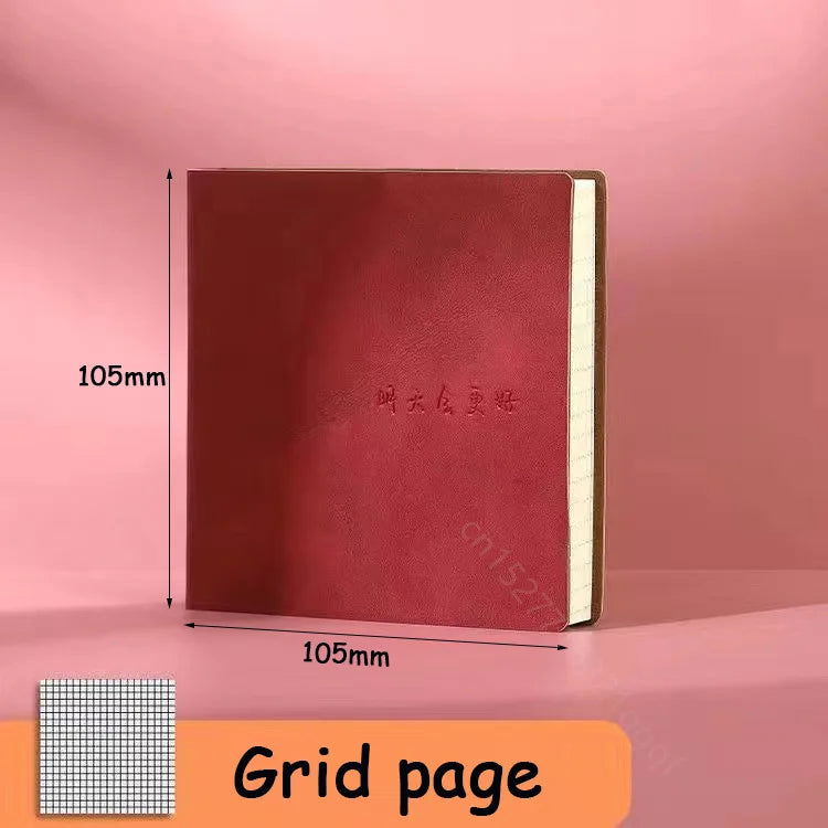 Square Notebook And Journal Mini Notepad Diary Agenda Planner Lined/Grid/Blank Writing Paper For Back To School Office Supplies - Slobuy