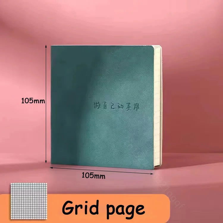 Square Notebook And Journal Mini Notepad Diary Agenda Planner Lined/Grid/Blank Writing Paper For Back To School Office Supplies - Slobuy