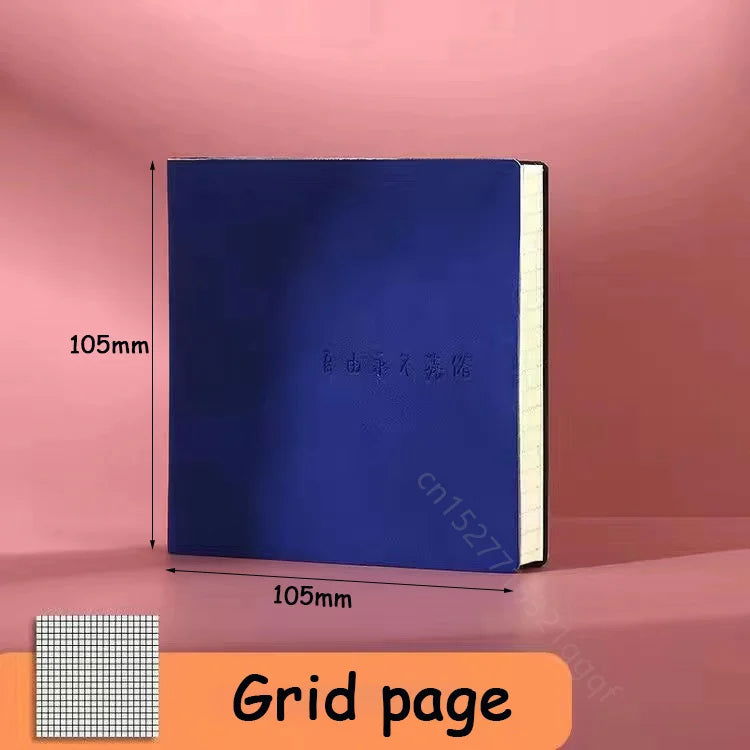 Square Notebook And Journal Mini Notepad Diary Agenda Planner Lined/Grid/Blank Writing Paper For Back To School Office Supplies - Slobuy