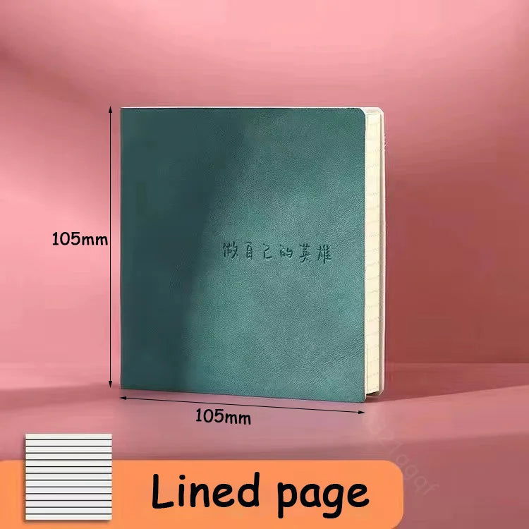 Square Notebook And Journal Mini Notepad Diary Agenda Planner Lined/Grid/Blank Writing Paper For Back To School Office Supplies - Slobuy
