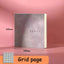Square Notebook And Journal Mini Notepad Diary Agenda Planner Lined/Grid/Blank Writing Paper For Back To School Office Supplies - Slobuy