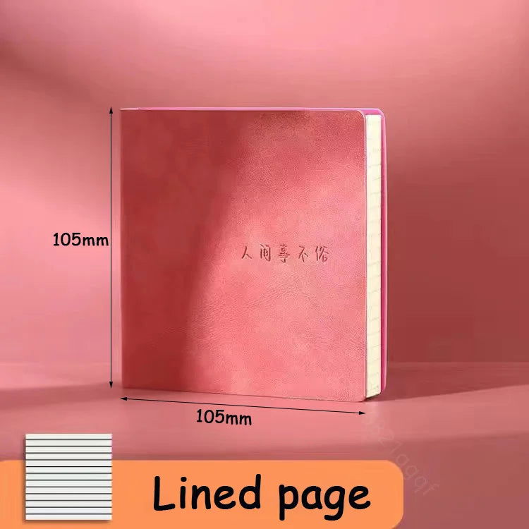 Square Notebook And Journal Mini Notepad Diary Agenda Planner Lined/Grid/Blank Writing Paper For Back To School Office Supplies - Slobuy