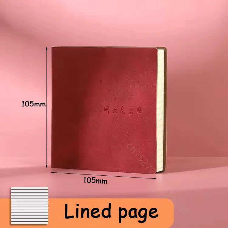 Square Notebook And Journal Mini Notepad Diary Agenda Planner Lined/Grid/Blank Writing Paper For Back To School Office Supplies - Slobuy