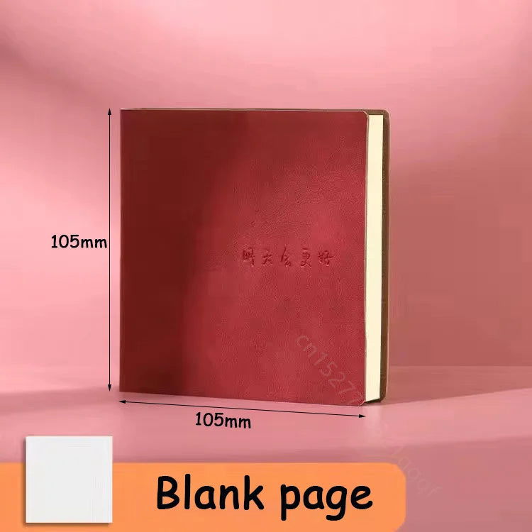Square Notebook And Journal Mini Notepad Diary Agenda Planner Lined/Grid/Blank Writing Paper For Back To School Office Supplies - Slobuy