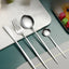 Stainless Steel Cutlery Set Portugal Steak Knife Fork Spoon Four Main Pieces Hotel Western Food Tableware Set - Slobuy