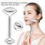 Stainless Steel Facial Roller Gua Sha Set Face Care Lifting Massage Tools Anti Wrinkle Skin Tighten Cooling Cellulite Massager - Slobuy