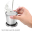 Stainless Steel Folding Cup Portable Water Drinking Cup Retractable Telescopic Collapsible Cups For Outdoor Travel With Keychain - Slobuy