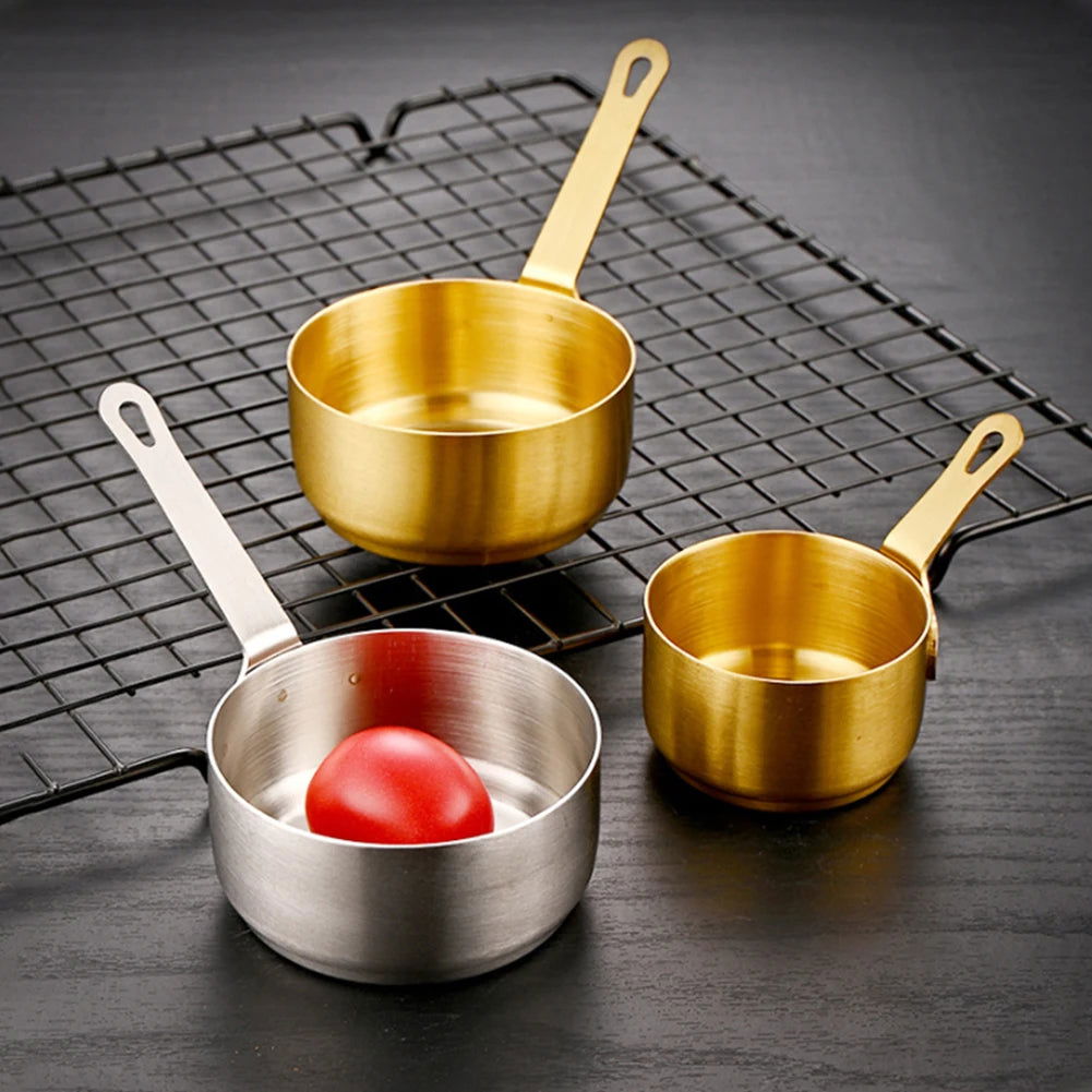Stainless Steel Milk Pot Saucepan Nonstick Small Pan Mini Pots With Handle For Warming Milk Cooking Porridge Noodles - Slobuy
