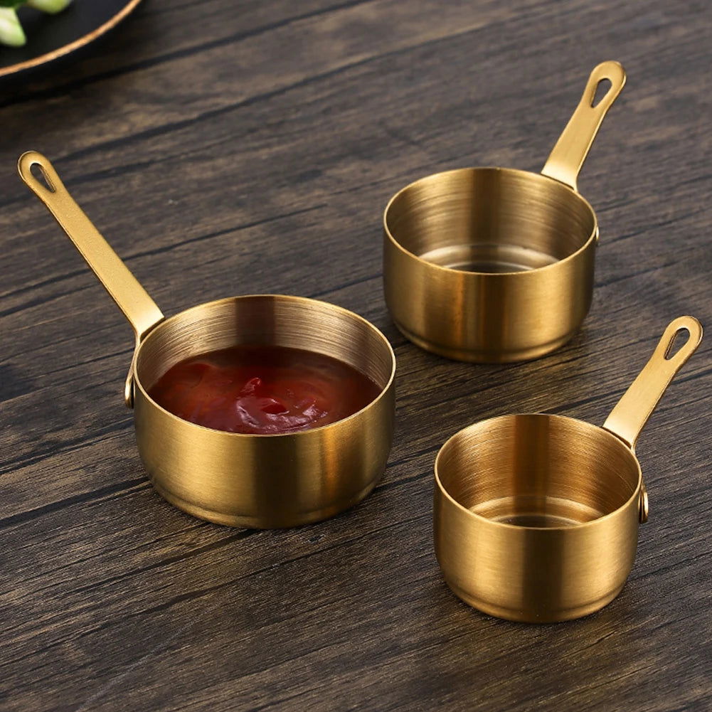 Stainless Steel Milk Pot Saucepan Nonstick Small Pan Mini Pots With Handle For Warming Milk Cooking Porridge Noodles - Slobuy