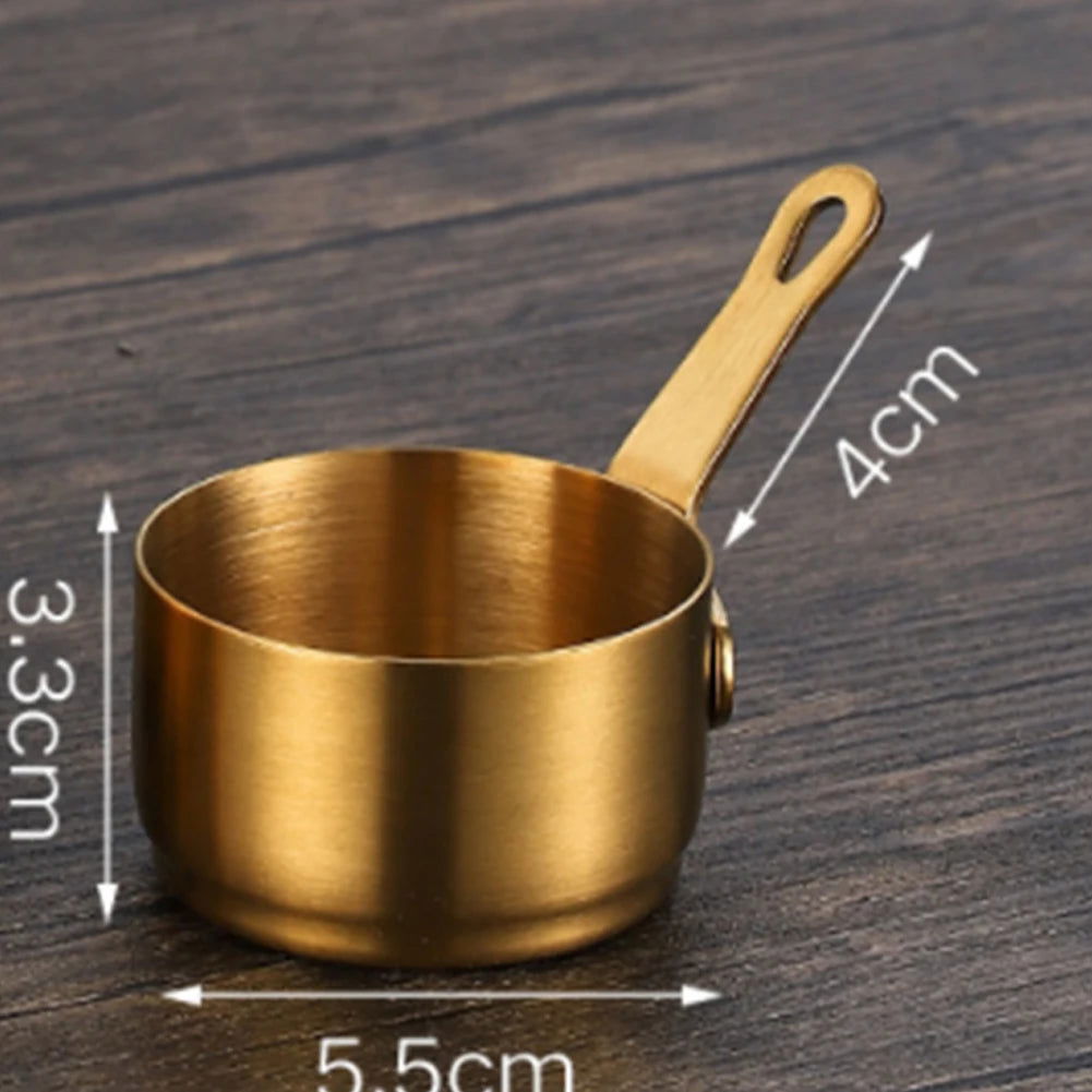 Stainless Steel Milk Pot Saucepan Nonstick Small Pan Mini Pots With Handle For Warming Milk Cooking Porridge Noodles - Slobuy