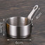 Stainless Steel Milk Pot Saucepan Nonstick Small Pan Mini Pots With Handle For Warming Milk Cooking Porridge Noodles - Slobuy