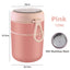 Stainless Steel Vaccum Cup Soup Lunch Box Storage Warmer With Spoon Food Thermal Jar Insulated Soup Thermos Containers Cooler - Slobuy
