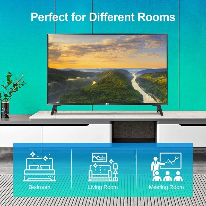 Stand For LG TV Legs Replacement,TV Stand Legs For LG 49 50 55Inch TV 50UM7300AUE 50UK6300BUB 50UK6500AUA Without Screw Durable - Slobuy