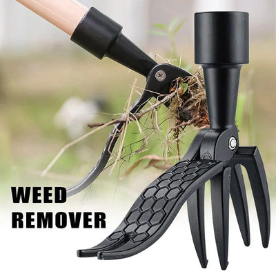 Stand Up Weed Puller Claw Aluminum Alloy Manual Weeding Head Replacement Garden Digging Grass Shovel Tool Root Remover No Pole - Slobuy
