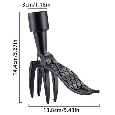 Stand Up Weed Puller Claw Aluminum Alloy Manual Weeding Head Replacement Garden Digging Grass Shovel Tool Root Remover No Pole - Slobuy