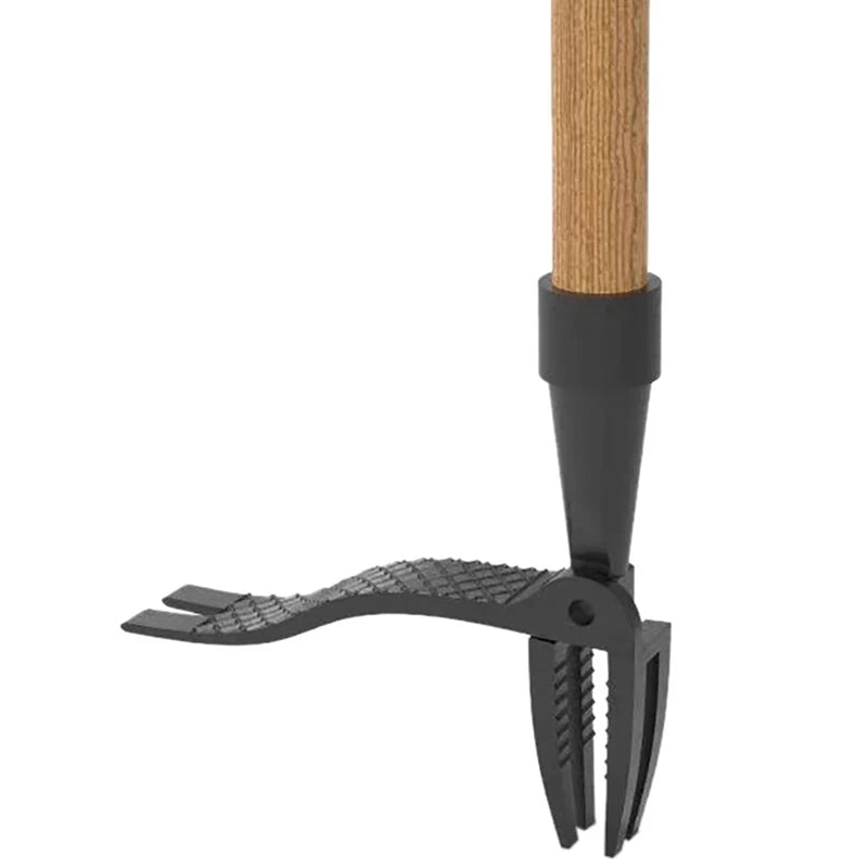 Stand Up Weed Puller Claw Aluminum Alloy Manual Weeding Head Replacement Garden Digging Grass Shovel Tool Root Remover No Pole - Slobuy