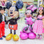 Standing Mickey Minnie Disney Cartoon Balloon Mickey Theme Birthday Party Decoration Foil Balloon Baby Shower Children's Toy - Slobuy