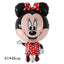 Standing Mickey Minnie Disney Cartoon Balloon Mickey Theme Birthday Party Decoration Foil Balloon Baby Shower Children's Toy - Slobuy
